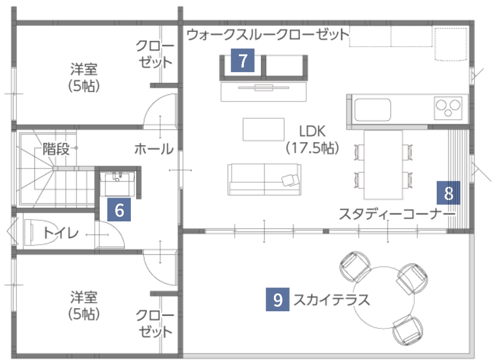 間取り 2階