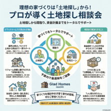 ～土地探し相談会～in佐伯市ながしまBASE［グラッドホームズ］